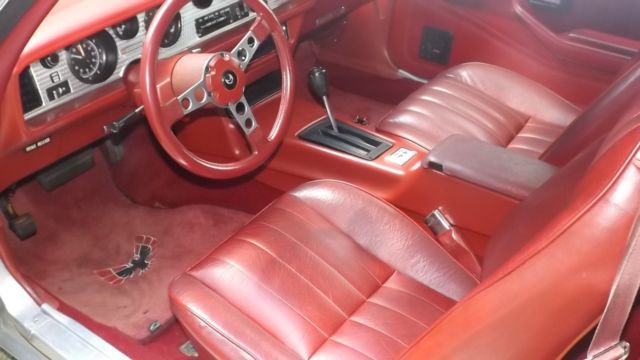 1979 Silver Pontiac Firebird Coupe