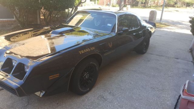 1979 Black Pontiac Firebird Coupe
