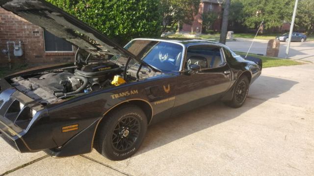 1979 Black Pontiac Firebird Coupe