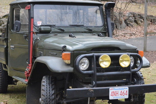 1979 Green Toyota Land Cruiser Crew Cab Pickup