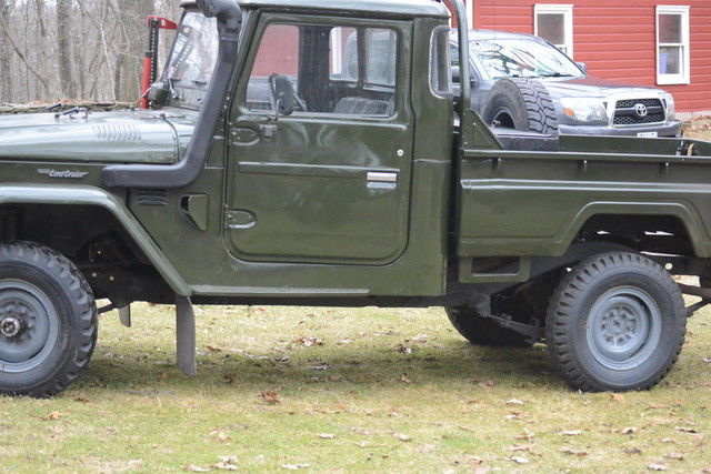 1979 Green Toyota Land Cruiser Crew Cab Pickup