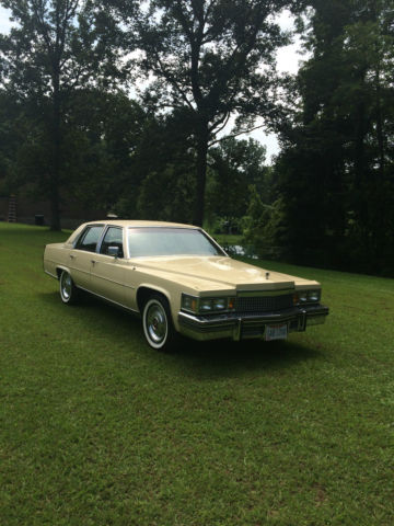1979 white Cadillac Fleetwood