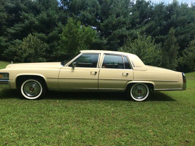 1979 white Cadillac Fleetwood