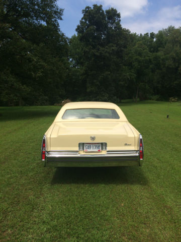 1979 white Cadillac Fleetwood