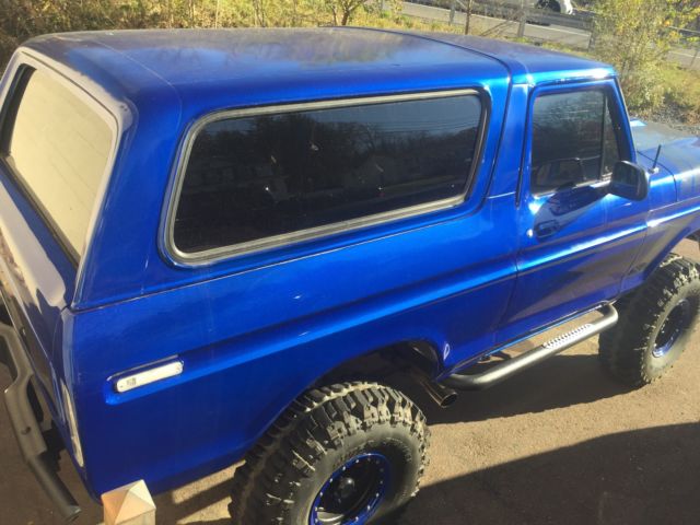 1979 Blue Ford Bronco