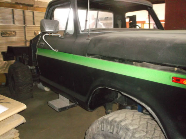 1979 Black Ford F-150 Cab & Chassis
