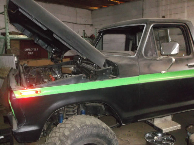 1979 Black Ford F-150 Cab & Chassis