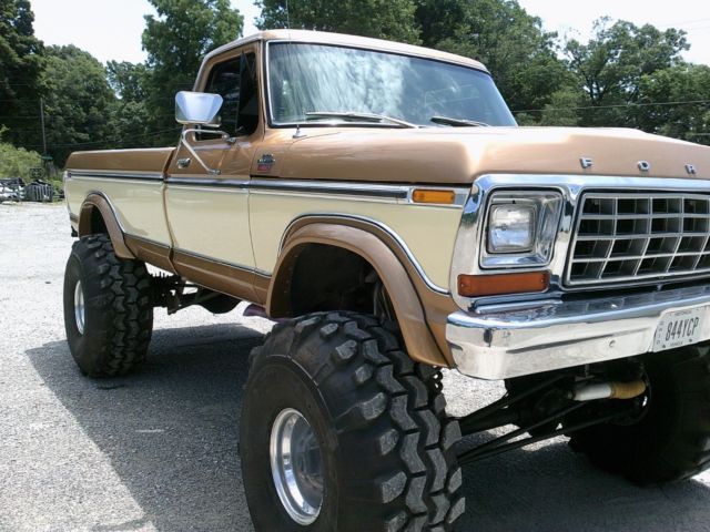1979 Gold Ford F-150 Standard Cab Pickup