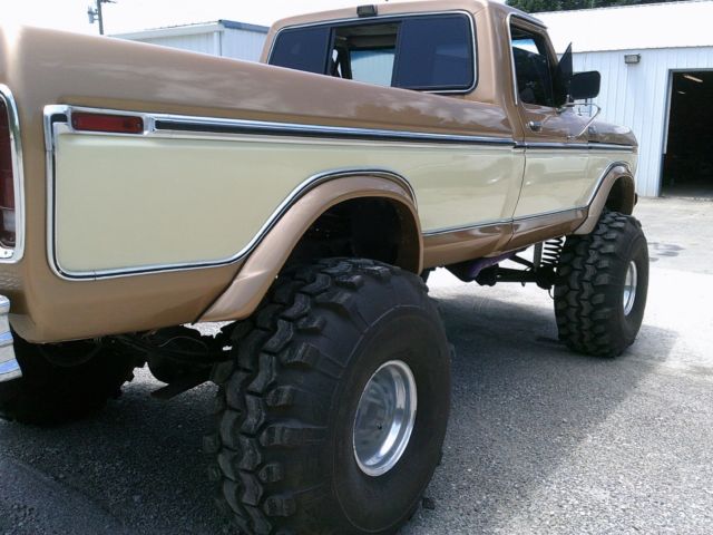1979 Gold Ford F-150 Standard Cab Pickup
