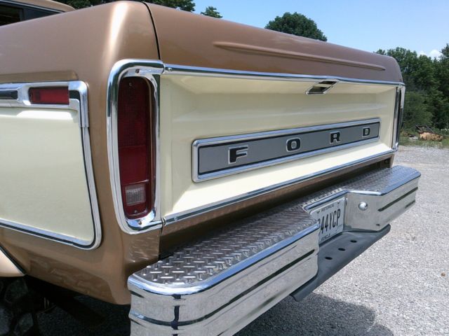 1979 Gold Ford F-150 Standard Cab Pickup