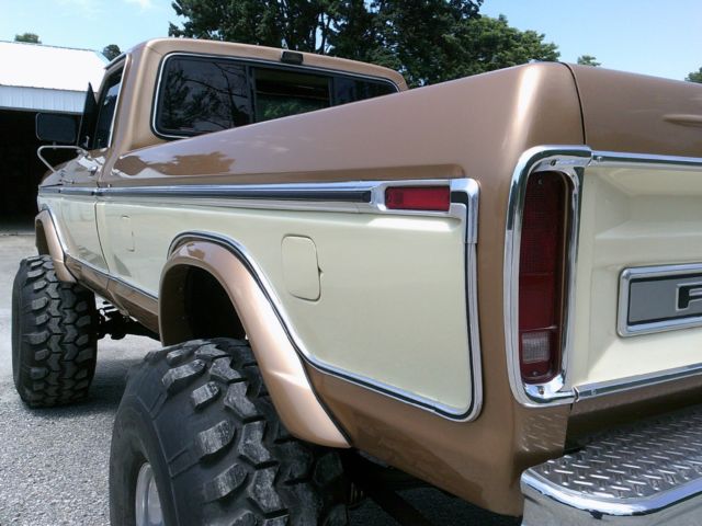 1979 Gold Ford F-150 Standard Cab Pickup