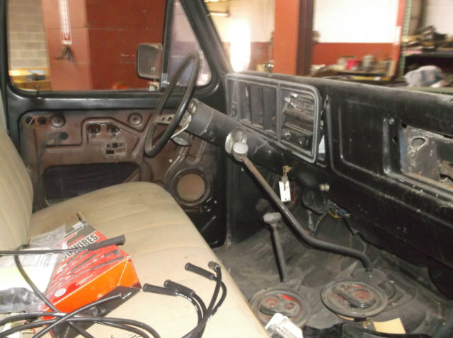 1979 Black Ford F-150 Cab & Chassis