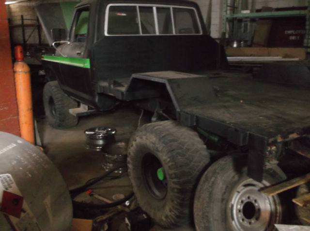 1979 Black Ford F-150 Cab & Chassis