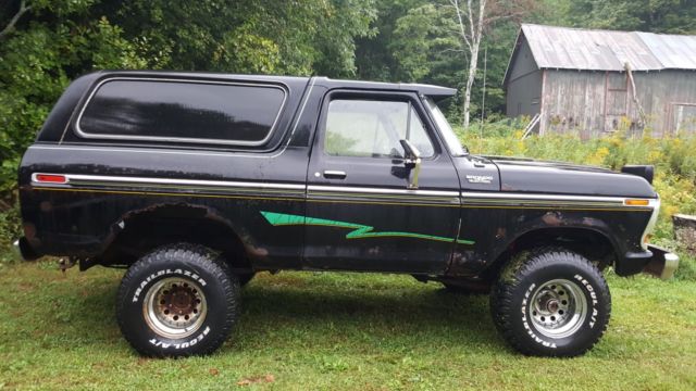 1979 Ford Bronco Hard top convertible