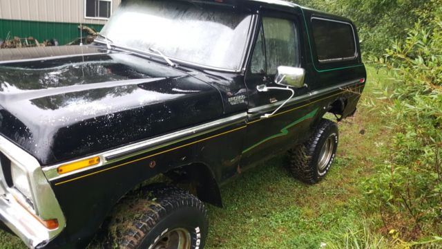 1979 Ford Bronco Hard top convertible