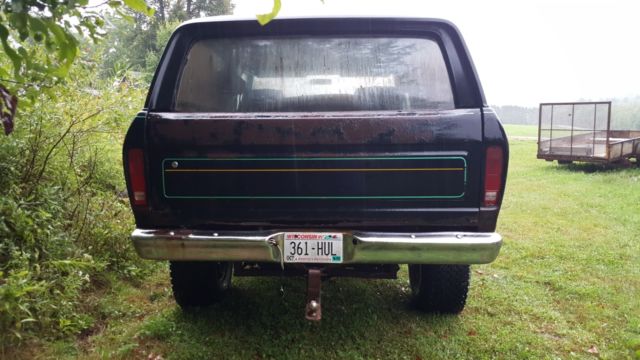 1979 Ford Bronco Hard top convertible