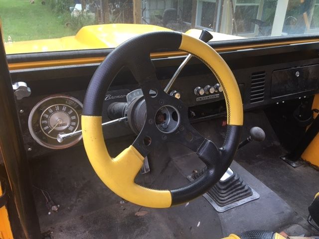 1979 Yellow Ford Bronco