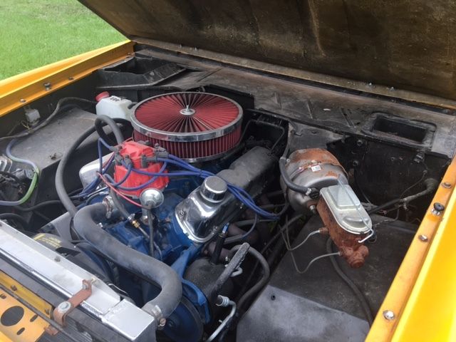 1979 Yellow Ford Bronco