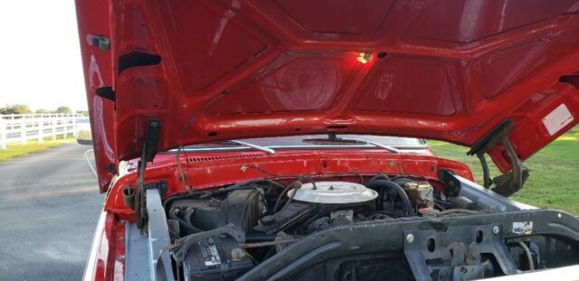 1979 Red Ford Bronco SUV