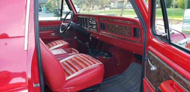 1979 Red Ford Bronco SUV