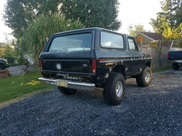1979 Black Ford Bronco SUV