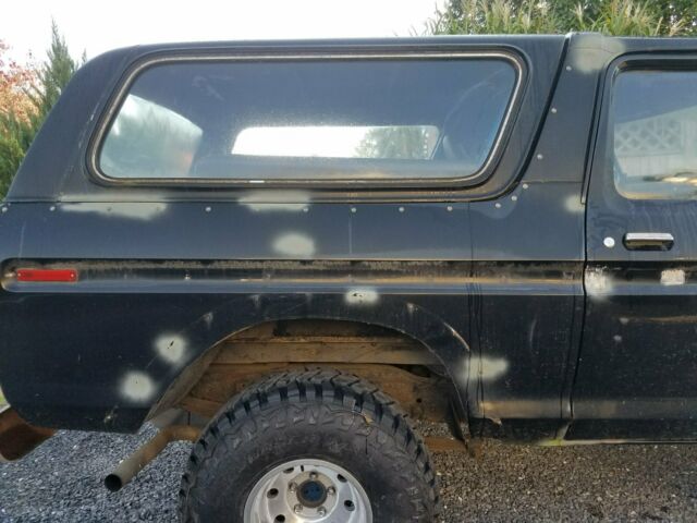 1979 Black Ford Bronco SUV