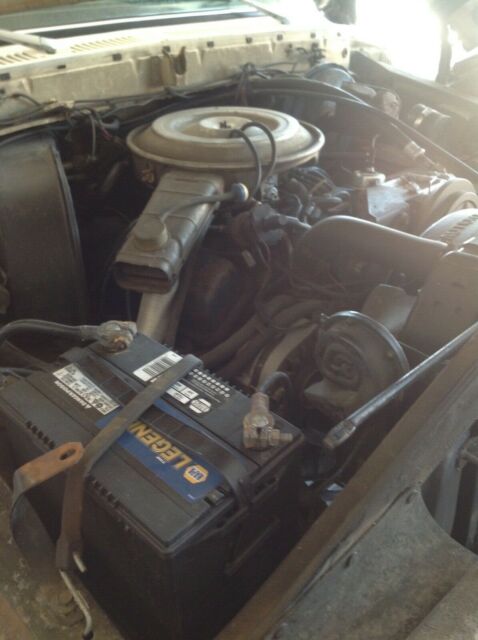 1979 White Ford Bronco SUV