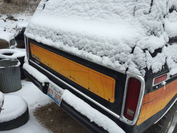 1979 black Ford Bronco
