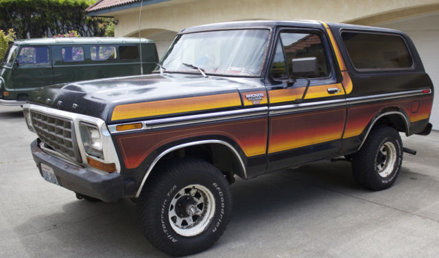 1979 black Ford Bronco