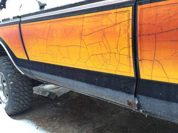 1979 black Ford Bronco