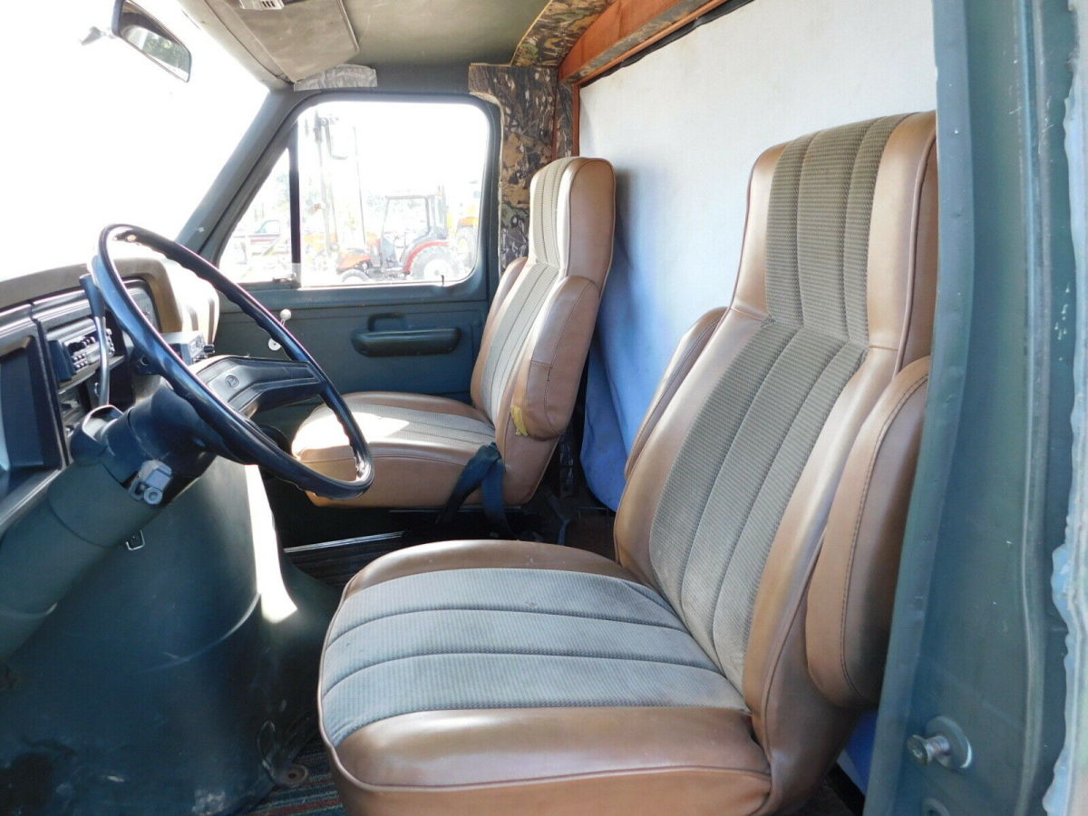 1979 Green Ford E-Series Van Van Camper