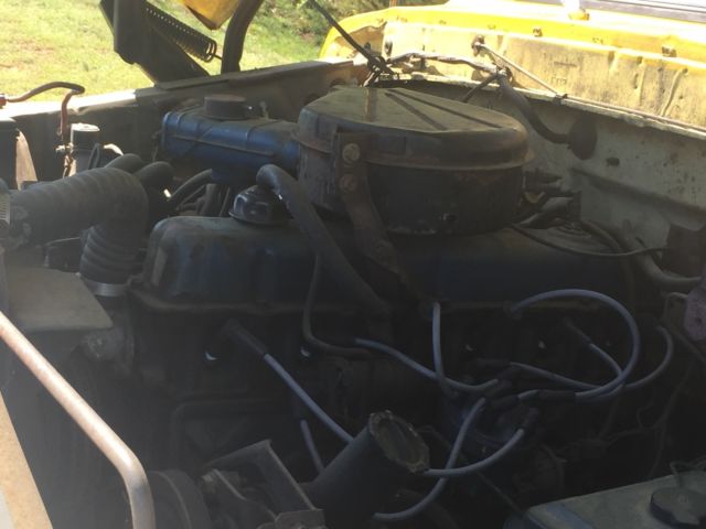 1979 Yellow Ford F-100 Stepside