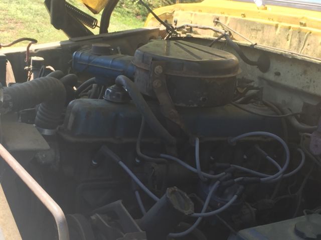 1979 Yellow Ford F-100 Stepside