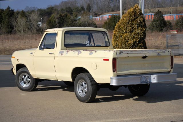 1979 beige Ford F-100 Standard Cab Pickup