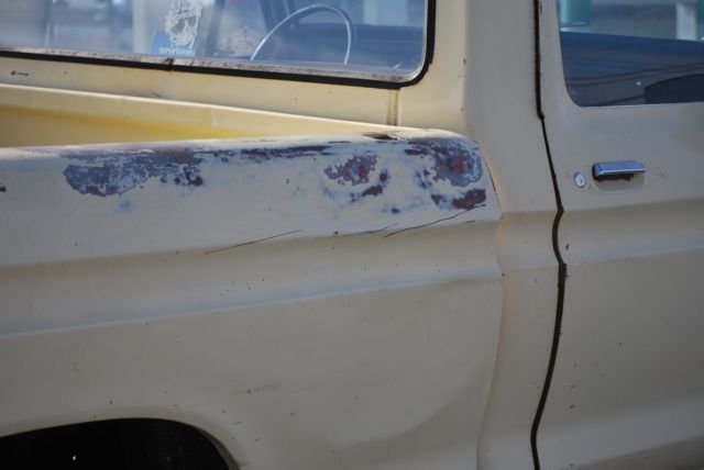 1979 beige Ford F-100 Standard Cab Pickup