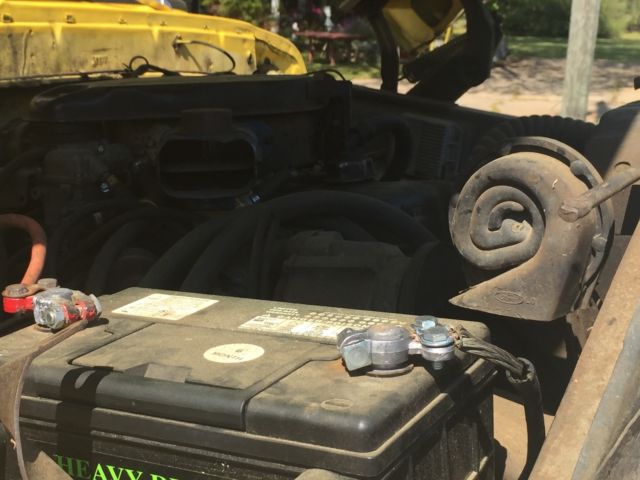 1979 Yellow Ford F-100 Stepside