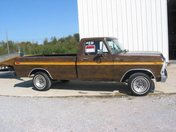 1979 WOODGRAIN BROWN Ford F-100 Standard Cab Pickup