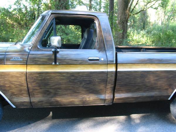 1979 WOODGRAIN BROWN Ford F-100 Standard Cab Pickup
