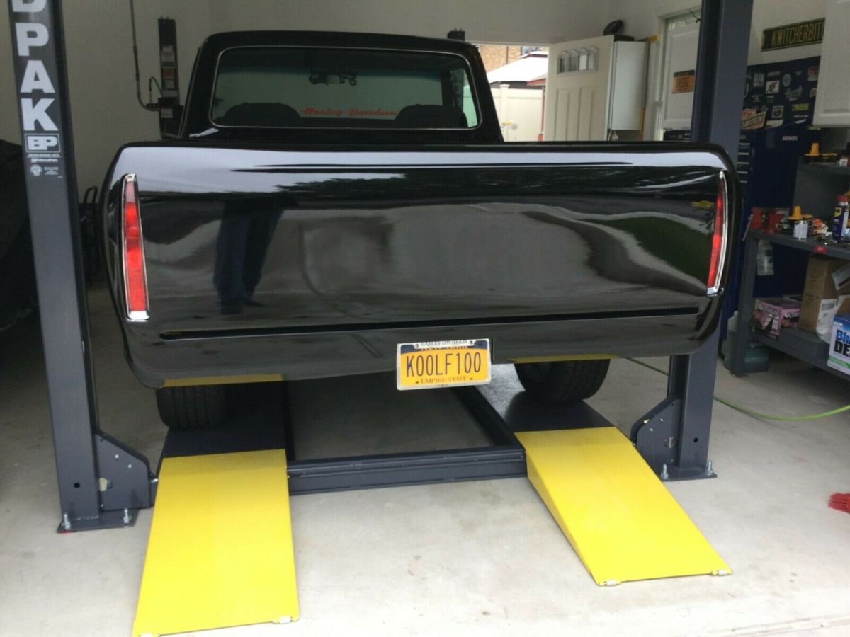 1979 Black Ford F-100 Standard Cab Pickup
