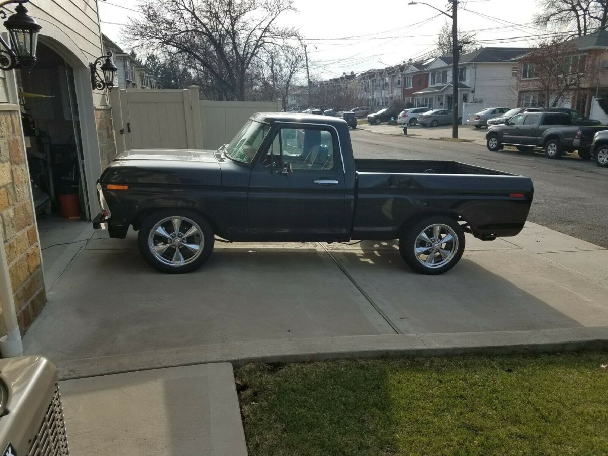1979 Black Ford F-100 Standard Cab Pickup