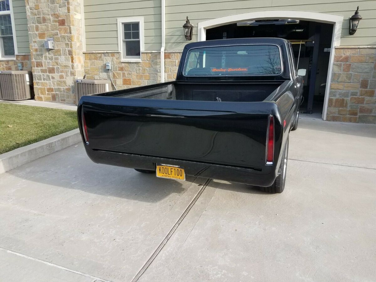 1979 Black Ford F-100 Standard Cab Pickup