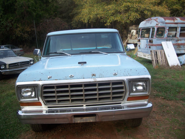 1979 Blue Ford F-100
