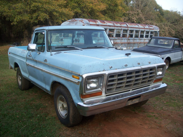 1979 Blue Ford F-100
