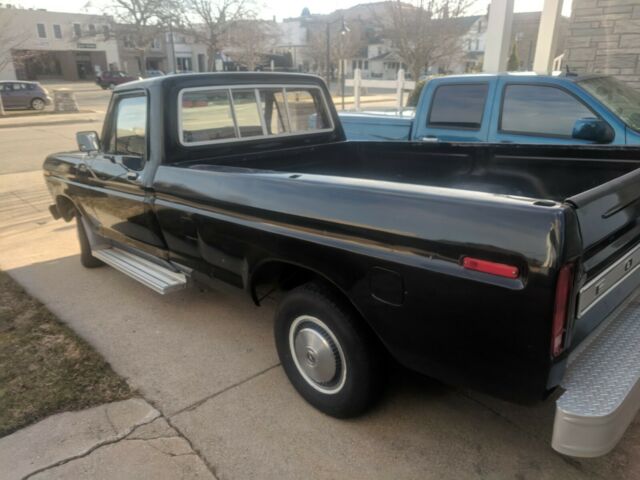 1979 Black Ford F-100 Standard Cab Pickup