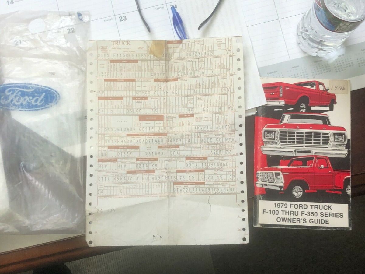 1979 Ford F-150 Standard Cab Pickup