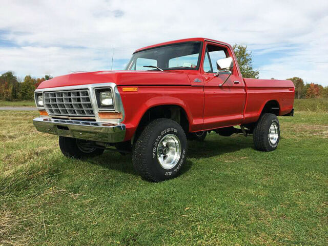 1979 Red Ford F-150 Pickup Truck