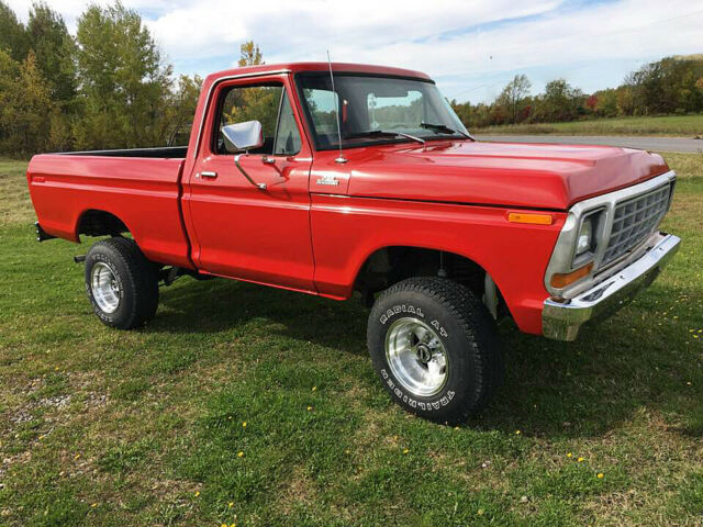 1979 Red Ford F-150 Pickup Truck