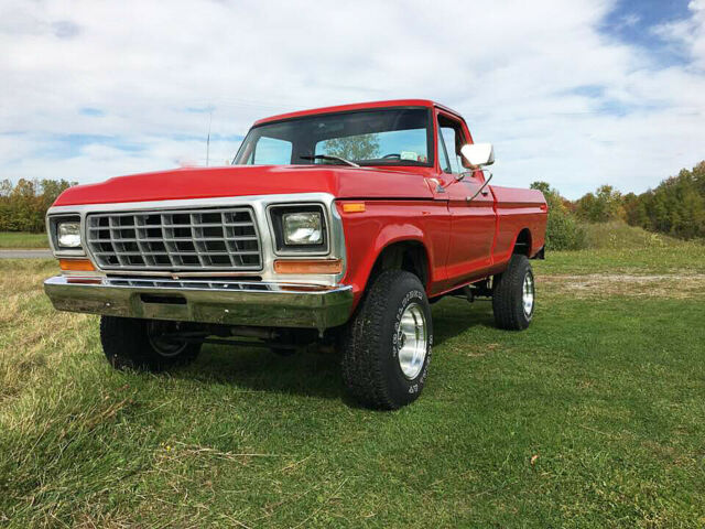 1979 Red Ford F-150 Pickup Truck