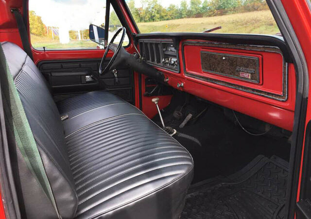 1979 Red Ford F-150 Pickup Truck