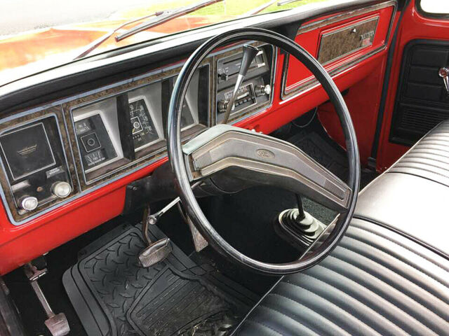 1979 Red Ford F-150 Pickup Truck